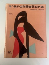 L'architettura cronache e storia n. 26 1957 ZeviLe Corbusier Villa Shodhan BBPR