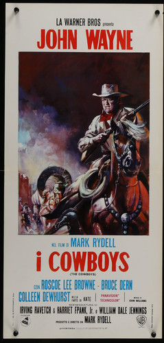 The cowboys 1972 locandina - the,