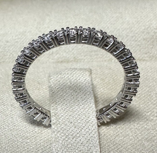 Anello fedina eternity oro - fedina,