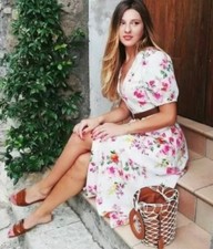 Abito lino nuovo con etichette