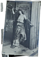 FOTO D'EPOCA  - BACCANTE -
