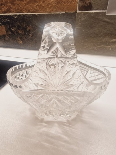 Vaso cestino cristallo - cestino,