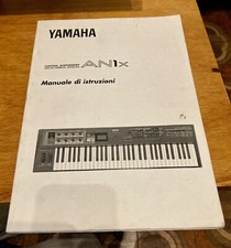 Yamaha AN1x Manuale di istruzioni ORIGINALE ITALIANO 120 pagine