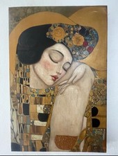 Dipinto olio artista Gustav