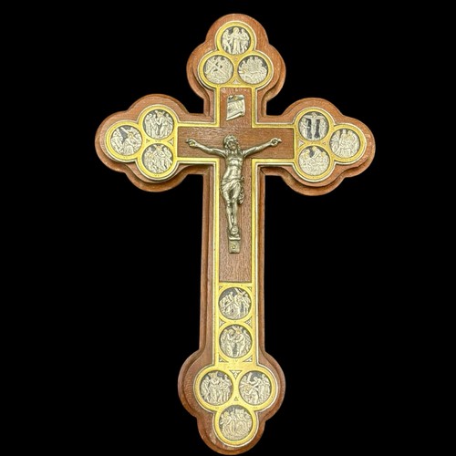 Antico crocifisso via crucis - crocifisso,