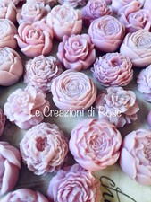 Fiori In Cera Di Soia Rosa 30