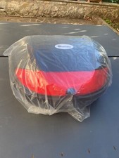 TecTake 401481 Bauletto per Moto 48L - Nero Opaco