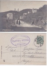 Moneglia - BRACCO: Bollo violetto "Davidin" Trattoria Vittoria