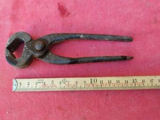 ANTICA VECCHIA TENAGLIA CESOIA PINZA FORGIATA tronchese epoca vintage