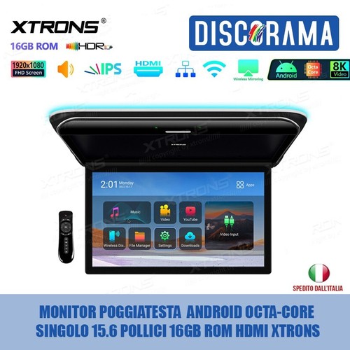 Monitor poggiatesta android - poggiatesta,
