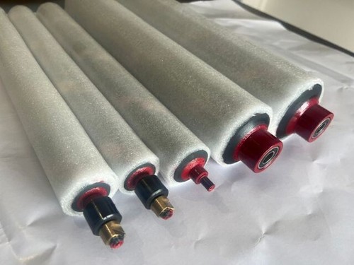 Rubber roller set for ab - of, 5