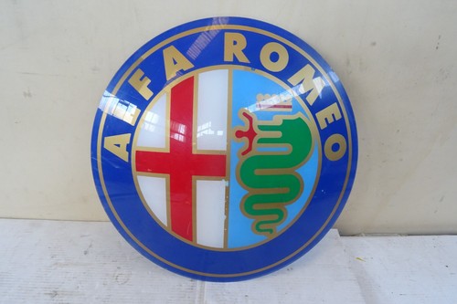 Insegna alfa romeo vintage - alfa,