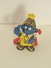 Puffo dorato re imperatore con