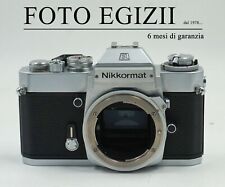 NIKON NIKKORMAT EL solo corpo ANALOGICO MANUALE IN OTTIMO STATO GARANZIA 6 MESI