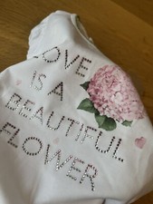 T-shirt Monnalisa nuova con etichette diamante età fiore 6 mesi prezzo prezzo di vendita £67