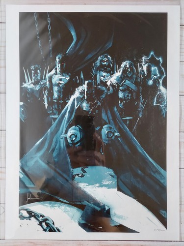 Justice league dark 12x16 art - justice,