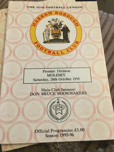 Harrow borough molesey - harrow, v