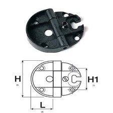 Cerniera Per Armadio Cerniere Per Mobili Speciale Anticata Stile Arte Povera 112