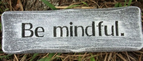 Ispirational mindful stampo - mindful,