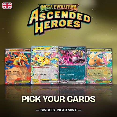 Carte pokemon eroi ascesi - carte,
