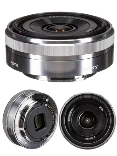 Sony sel16f28 8 af - f2.8,