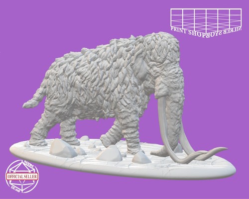 Mammut miniatura biest figura - biest,