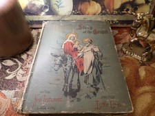 The Child’s Story Of The Gospel 1900 Rev. Ingram Cobbin FIRST EDITION Antique HC
