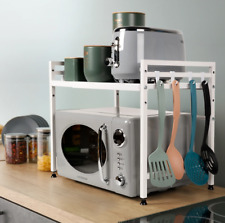 Scaffale da cucina supporto mensola per fornetto forno a microonde estensibile