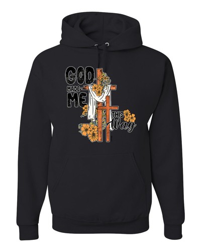 Felpa con cappuccio unisex god - felpa,