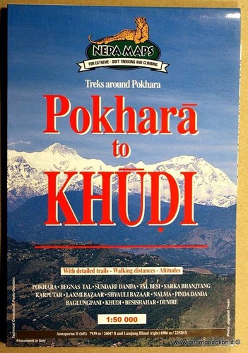 Carta geografica pokhara to - pokhara,