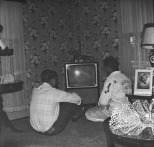 Vintage Old Photo NEGATIVE of