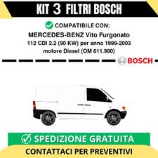 Kit bosch filtri tagliando - filtri,