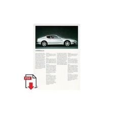 Brochure 1996 Ferrari 456 GTA