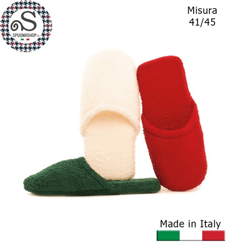 Ciabatte spugna cotone - ciabatte,