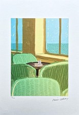 DAVID HOCKNEY - Ristorante con