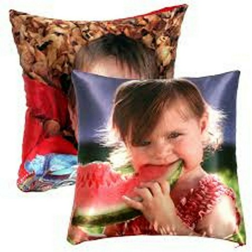 Cuscino raso full foto - cuscino,