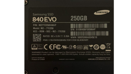 Samsung mz7te250hmhp 840 - samsung, evo
