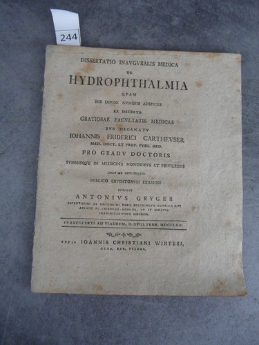 Hydrophthalmia thèse - hydrophthalmia,