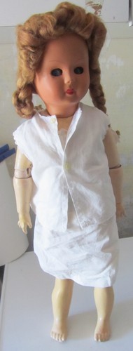 Wooden body doll restoration - wooden,