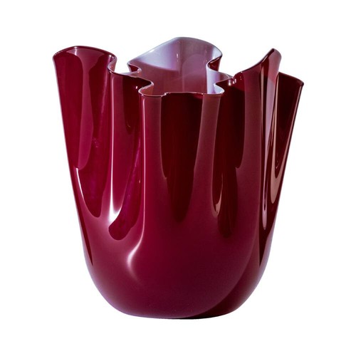 Venini fazzoletto rosso sangue - venini,