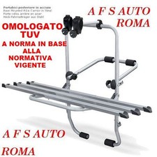 PORTABICI POSTERIORE 3 BINARI X FIAT FREEMONT X 3 BICI UOMO DONNA MB SPECIALI