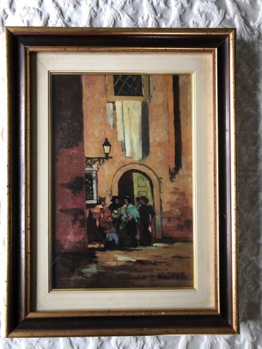 Livorno olio tavola - olio, 20x30
