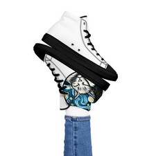 scarpe con stampa gatto van