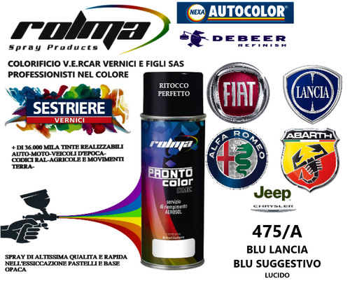 Fiat 475a blu suggestivo - 475a,