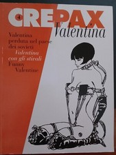 Crepax Valentina n. 4 e n. 1 , primo e quarto Volume - Blue Press 1994 ottimi