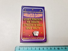 CARTE DA GIOCO MIRACLE CARDS TRUCCHI MAGO POKER ORIGINAL PLAYING CARDS NEW