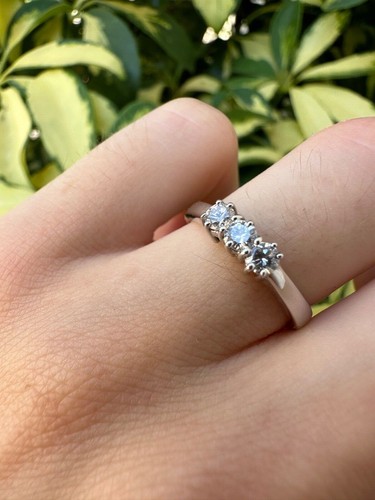 Trilogy anello oro - trilogy, diamanti