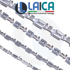 TERMINALI FASTIN-FASTON CAPOCORDA FEMMINA PER CONNETTORI AUTO MOTO NAUTICA  10PZ