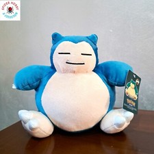 PELUCHE POKEMON SNORLAX GRANDE 22 CM COTONE SOFT PLUSH FIGURE ORIGINALE NINTENDO
