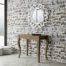 Tavolo consolle allungabile OLANDA SMALL noce per cucina studio ingresso